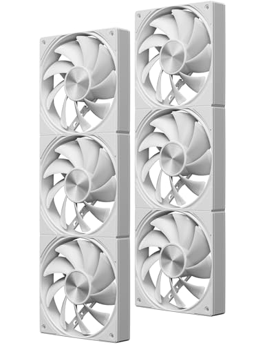 INSTALLAZIONE SEMPLIFICATA: La serie di ventole U3 per pc adotta un design integrato, combinando tre ventole 120mm in un'unica unità, che occupa solo un connettore di ventola a 4 pin, eliminando la necessità di multiple cavi e rendendo l'installazione un gioco da ragazzi.