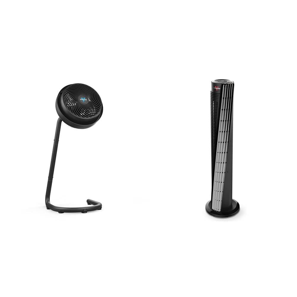 Amazon.com: Vornado 783 Full-Size Whole Room Air Circulator Fan with  Adjustable Height u0026 184 Whole Room Air Circulator Tower Fan, 41, 184-41,  Black : Home u0026 Kitchen