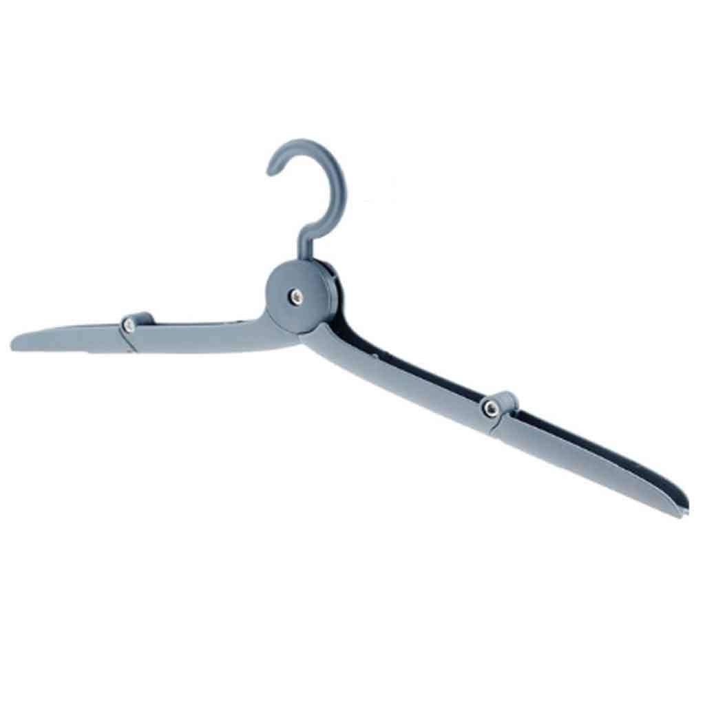 MOBYGKFY 1pcs Travel Portable Folding Hanger Multi-Functional Travel Hanger Camping Travel Clothing Drying Cloth Hangers Storage(White-style)