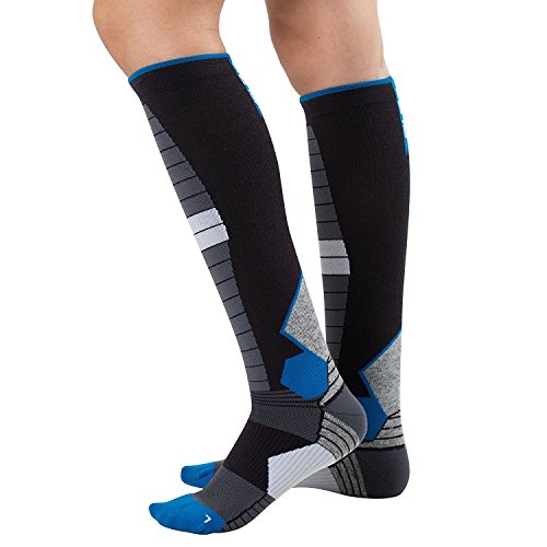 Compression Ski Socks Merino Wool – Thermal Warm Socks For Skiing, Snowboarding, Otc #TOP6