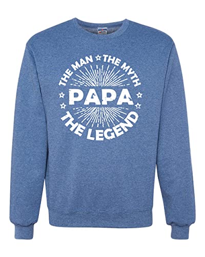 Wild Bobby Dad Man Myth Legend Funny Dad Uncle Papa Granpa Dad Gift Father's Day Unisex Crewneck Graphic Sweatshirt