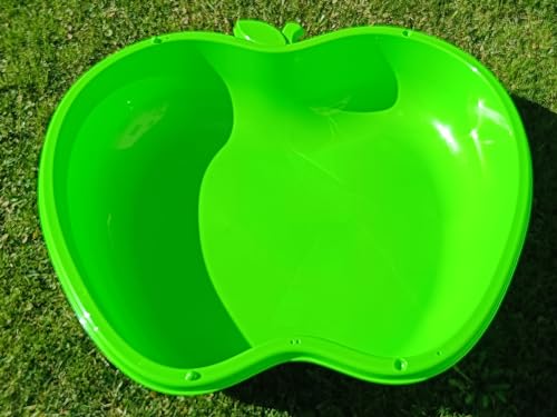 Sandbox Sandkasten in Apfelform XL (1x grün)