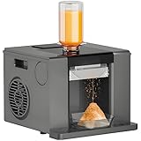Amhuui Mini Electric Snow Ice Maker & Crusher, 132lbs / Tag Kapazität. Ideal für den kommerziellen Einsatz in Food Trucks, Restaurants und zu Hause. Macht Schnee Kegel, Slushies ﻿
