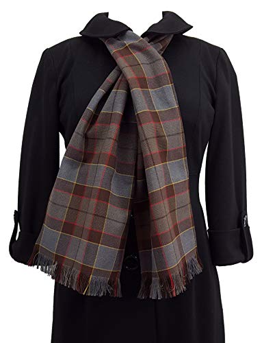 The Celtic Croft OUTLANDER Jamie Fraser Tartan Poly/Viscose Scarf - Officially Licensed4