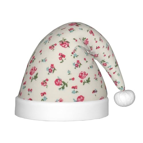 Pidgazdfgv Joli chapeau de fête de Noël rouge cerise pour enfants festif parfait déguisement de vacances célébrations Nouvel An