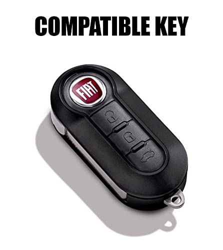 SALPIE Plastic Cover Rubber 3 Buttons Compatible With Fiat Punto Stylus Panda - Image 2
