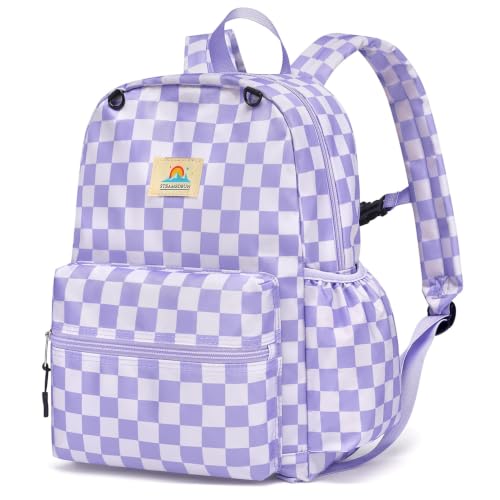 Image of STEAMEDBUN Kids Backpack for Boys Girls 5-8, 15inch Girls Boys Backpacks Kindergarten