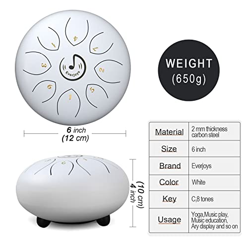 Steel-Tongue-Drum-8-Notes-6-Inches-D-KeyHandpan-Drum-Percussion-Instrument-for-Beginner-meditation-healing-Concert-Yoga-steel-Drum