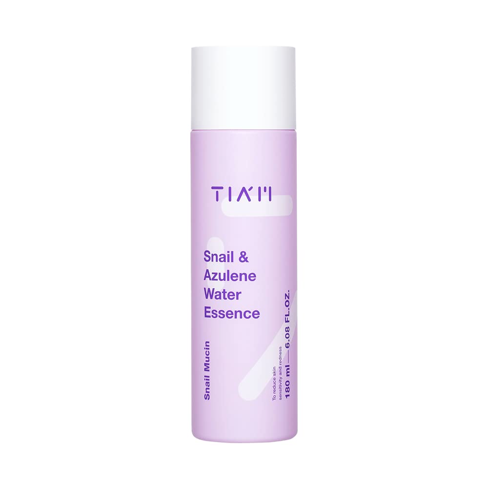 TIAM Snail & Azulene Water Essence, Snail Essence, 6.1 Oz