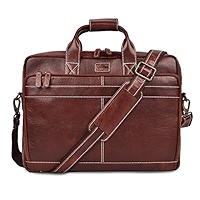 バッグ OUAT 25SS OFFICE BAG BROWN LEATHER Amazon.com: cuero Leather Briefcase Work Bag for Men Women