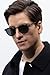 CARFIA Vintage Polarized Sunglasses for Men UV400 Protection Retro Fashion Eyewear Hand-crafted Acetate Frame CA5288L
