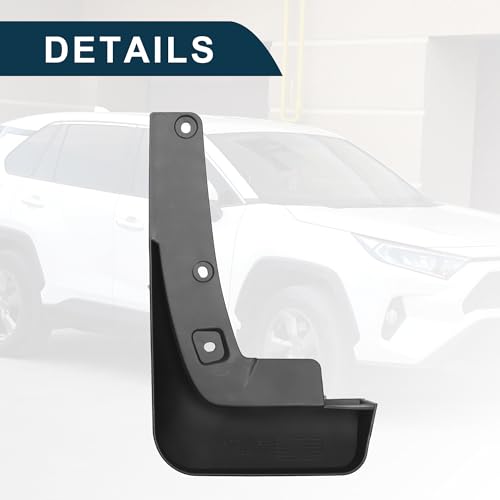 Image of Mud Flap Splash Guard for Toyota Highlander 2020-2024 Durable | Front & Rear Side Mudflaps with Mount Accessor 1 Set