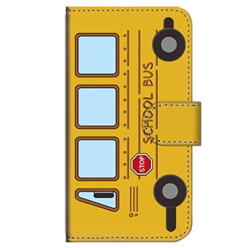 �K�[���Y�l�I AQUOS wish4 SH-52E �P�[�X �蒠�^ A402SH A402SH �X�}�z�P�[�X �P�[�X �蒠�^ �g�уJ�o�[ �ϏՌ� (SCHOOL BUS) SHARP SH-52E-PD-YWR-YSZ-0392