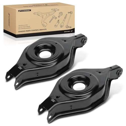 A-Premium 2 x Rear Lower Rearward Control Arm with Bushing Compatible with Nissan Pathfinder 2005-2012 Armada 2006-2015 & Infiniti QX56 2007-2010