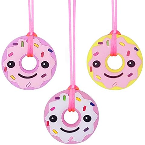 Xtra Tough (XT) Sensory Chew Necklace for Kids, Girls - Oral Sensory Chew Toys Teether Necklace Chewing Necklace Teething Necklace - Designed for Autism, ADHD, Oral Motor Girls Cover