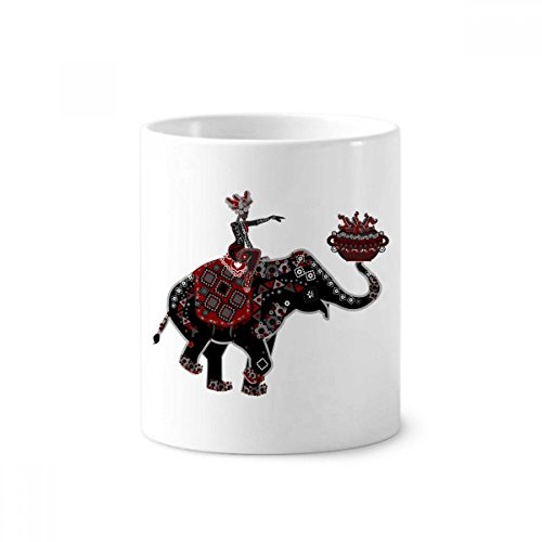 Gobelet éléphant en céramique blanche, idée cadeau originale 350ml