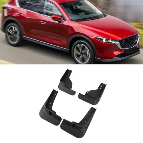 Guardabarros para CX-5 2022-2024: juego de 4 piezas protectores en color negro 6