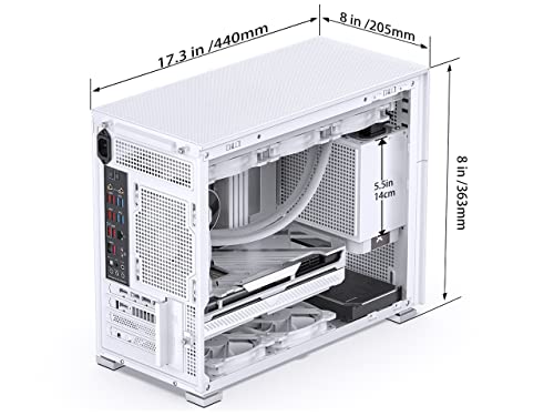 Jonsbo D31 Mesh Sc White Micro Atx Computer Case With Screen, M-Atx/Itx Mainboard/Support Rtx 4090(335-400Mm) Gpu 360/280Aio,Power Atx/Sfx: 100Mm-220Mm Multiple Tool-Free Design Pc Case #TOP3