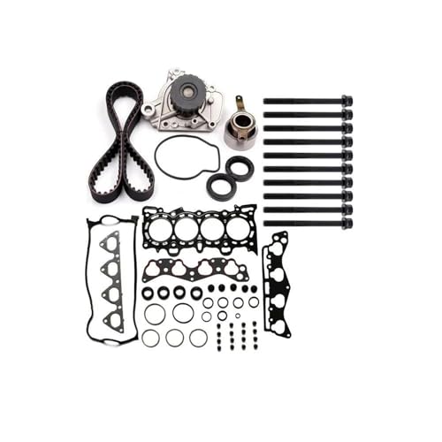Juego Completo Juntas Motor Pernos Culata Kit Correa Distribución Bomba Agua 1.6 L Para Honda Para Civic CX DX EX HX LX 1996-2000