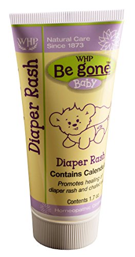 Be Gone Diaper Rash Ointment, 1.7 Ounces. Soothes a Baby’s Irritated or Chafed Skin. Made with The Homeopathic Ingredient Calendula, Renowned for Its Healing Properties.