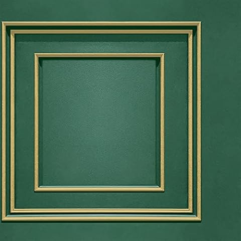 Belgravia Decor Green Gold Wallpaper Roll Cover
