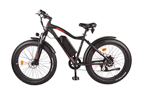 Dj Fat Bike 750W 48V 13Ah Power Electric Bicycle, Matte Black, Led Bike Light, Suspension Fork And Shimano Gear #TOP2