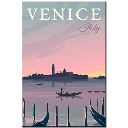 Imán para Refrigerador Venice Vintage 2 x 3 pulg miniatura 1