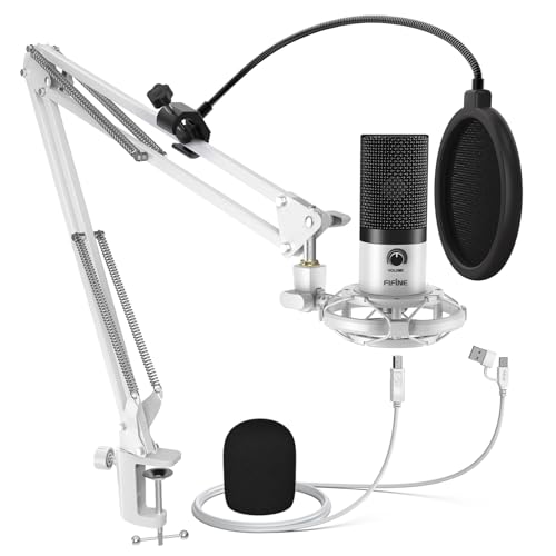 FIFINE USBコンデンサーマイク T669W