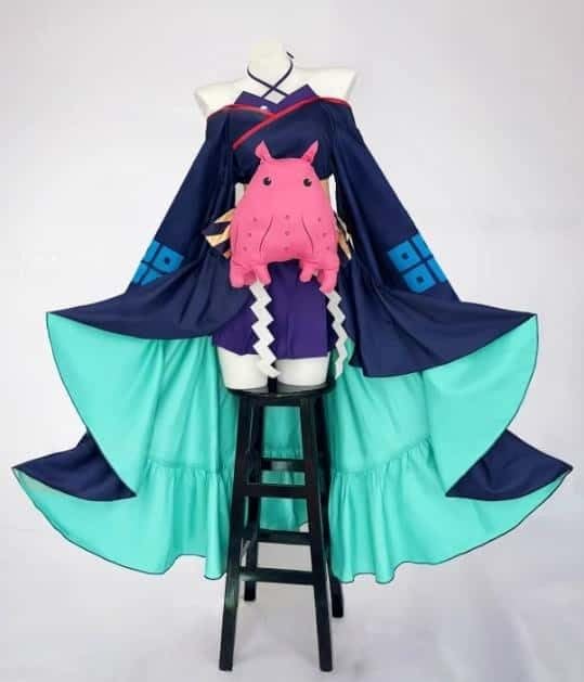 Amazon.co.jp: [フム] 超かぐや姫 月見ヤチヨ コスプレ衣装 月見ヤチヨ