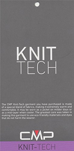 CMP Knit Tech 3H60847N, Giacca in Pile Uomo