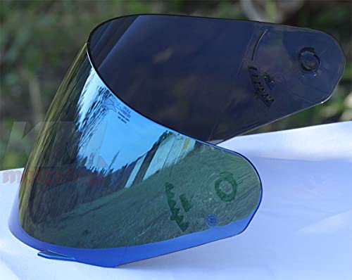 Viseira Ls2 FF 309 FF 369 FF 359 Norisk FF 391 FF 389 SBK Texx Mercurio articulado Azul iridum Alta