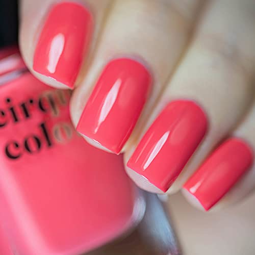 Cirque Colors Creme Nail Polish - Cream Nail Polish - .37 Fl. Oz. (11 Ml) - Vegan, Cruelty-Free, Non-Toxic Formula (Bam) #TOP4