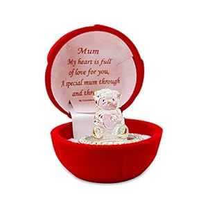 Glazen beer in geschenkdoos voor een speciale moeder door en door | cadeau voor moeder | mama | Moederdag | cadeau voor moeder van dochter of zoon
