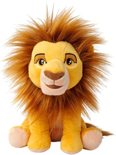 Simba- Disney Rey León, Mufasa Peluche de 25 cm, 30 Años del Rey León, Auténtico Producto Oficial Disney, Adecuado Desde los Primeros Meses de Vida (6315870073) Simba- Disney Rey León, Mufasa Peluche de 25 cm, 30 Años del Rey León, Auténtico Producto Oficial Disney, Adecuado Desde los Primeros Meses de Vida (6315870073)