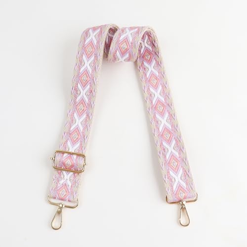Image of Adjustable Replacement Shoulder Strap Luggage Straps Belt Crossbody Canvas Bag Handbag Purse Strap for Women (P-Style 15)