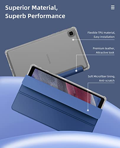 Image of MoKo Case Fits Samsung Galaxy Tab A7 Lite 8.7 inch 2021, Navy Blue