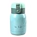 XZANTE Mini Inossidabile Acciaio Grande Pancia Thermos Bottiglia - (Cielo Blu) 200ml