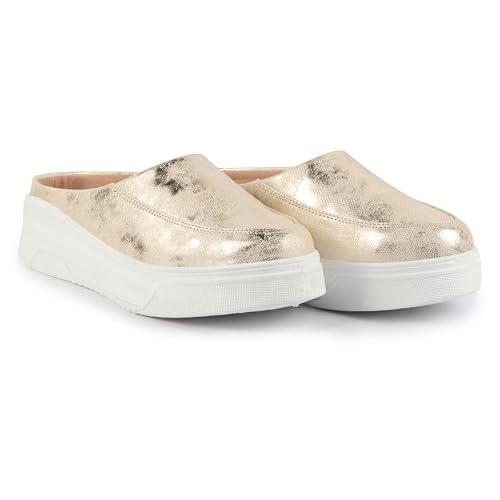 FAUSTO gold sneakers – image 3