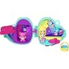 Polly Pocket x Sweethearts، دمية صغيرة ومجموعتان من الألعاب مع 7 ملحقات ذات طابع خاص ومشبك سلسلة مفاتيح، لعبة سفر، شراكة مدمجة