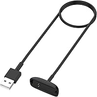 Vista 1 de Emilydeals Cargador para Fitbit Inspire 2, Ace 3 cable de carga USB de repuesto con cable de 3.3 pies para Fitbit Inpsire 2 y Ace 3 (1)