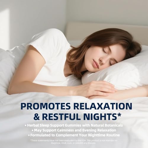 MAPUG Natural Sleep Aid Gummies - Effective Melatonin 6 mg Fall Asleep Quickly and Gently in 30 Minutes - Sleep+ Gummies for Adults a Restful Night's Sleep - 60 Count (1pc) — view 3