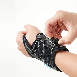 SOZO BOA Micro Adjustable Wrist Brace / Support / Bandage for Wrist Injury, Pain, Carpal Tunnel, Tendinitis and Arthritis. Wrist Support Brace with Splint (L, Left)