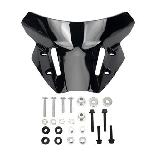 Déflecteur vent pour moto MT-07 2021-2024 bulle de protection saute-vent noir
