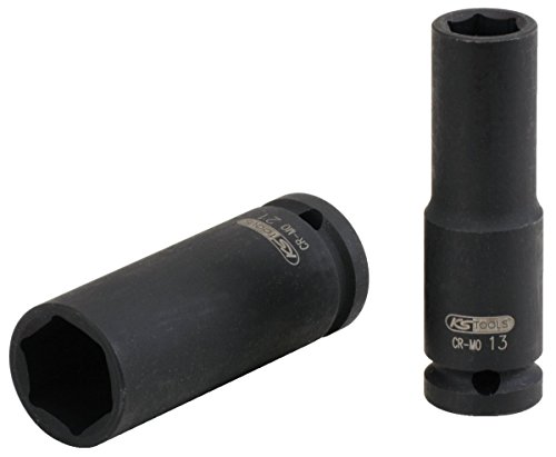 KS Tools 515.1129 1/2" Sechskant-Kraft-Stecknuss, Lang, 29mm – Ansicht 1