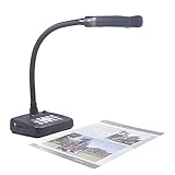 INEBIZ 30fps HD HDMI/VGA/USB Lightweight Document Camera, 5 Mega-pixel Autofocus with Built-in Microphone and LED Light (SH5200)