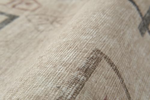 Tapete Revival Rugs Funk 5'x8' Beige y Crema miniatura 7