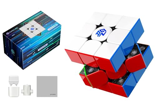 [���K�i/���{���@�菇�������t��] GAN V100 Maglev UV ���Γ��� ���Z�p�L���[�u 3×3 GANCUBE �K���L���[�u (�X�e�b�J�[���X) �y���{���6�ʉ�@�菇������ & �������N���X�t���z