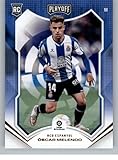 2021-22 Panini Chronicles La Liga #76 Oscar Melendo RCD Espanyol Playoff Official Soccer Card in Raw (NM or Better) Condition