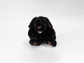 犬型セラピー?!ロボット?パトランの黒(通称:クロラン) 犬 ぬいぐるみ AYI002