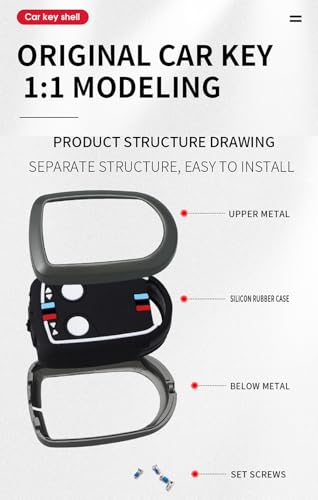 Carcasa para llave DAF de metal premium protectora para camion XG 6